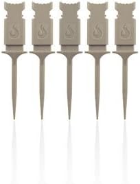 Oscium SMD Test Hooks, High Quality Grabbers, Light Grey (Pack of 5)