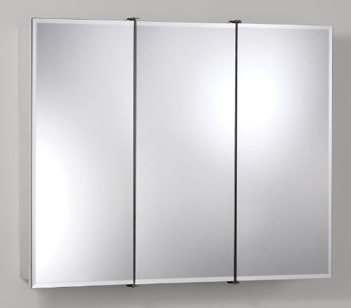 Frameless Beveled Classic Whtie medicine cabinet