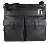Bosca Tribeca Collection Leather Small Messenger