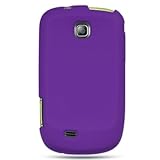 Silicone Gel Skin Sleeve PURPLE Rubber Soft Cover Case for SAMSUNG S5570 GA ....