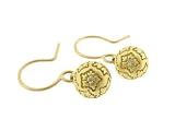 All Flower Ball Earrings in 18 Karat Gold with Diamonds by Me & Ro