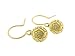 Jewelry : All Flower Ball Earrings in 18 Karat Gold with Diamonds by Me & Ro