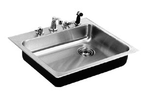 Just Single Bowl Dishwasher (Without Tappin