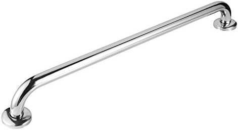 Anke Stainless Bath Grab Bars Shower Towel Hooks Non Slip Balance Assist Handle Porch Safety Rail Senior Support (24 inch)