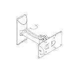 Hama - LCD TV Tilt And Single Arm Wall Bracket - 15" to 32" or up to 20kg
