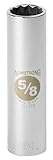 Armstrong 12-338 1-3/16-Inch, 12 Point, 1/2-Inch Drive SAE Deep Socket by Armstrong