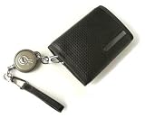 Lossless Rewind Duo Men's Tri-Fold Leather Retractable Wallet (Anti-Theft Wallet) by Civilian