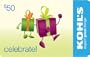 Kohl's Celebrate Gift Card