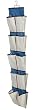 Rubbermaid 3F20 Configurations 20-Pocket Shoe Organizer, Natural