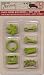 7 Gypsies Photo Turns With Brads Shapes Assorted 24/Package, Sea