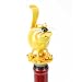 Yellow Cat Wine Stopper Spoonies by Richard Kolb