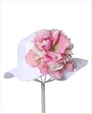 312j65nzmaL. SL160  ~ Jamie Rae White Peony Sun Hat *Many Peony Colors!* Baby  Raspberry