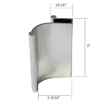 Chrome Tub Enclosure and Sliding Shower Door Pull Handle