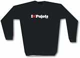I Heart (Love) Pujols Men's Sweat Shirt XL-Black