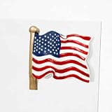 Fly Thru Ornament - American Flag July 4th