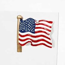 USA Flag Window Ornament