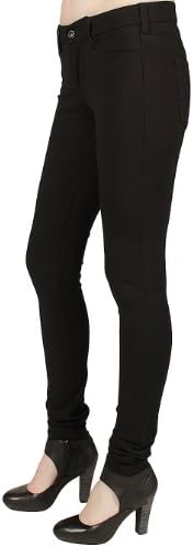 Parasuco Medium Rise Super Skinny Jeans in Black 27 W US