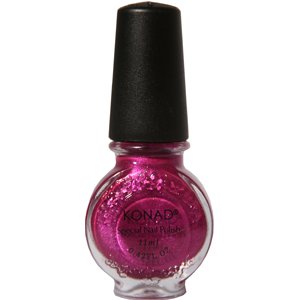Vernis Pinky red (Rose rouge) stamping nail art Konad - 11ml Nouveau Vernis Pinky red (Rose rouge) stamping nail art Konad - 11ml Nouveau