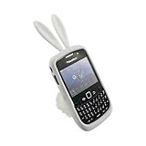 Bunny Cover Case for BlackBerry Curve 8520 8530 / Curve 3G 9300 9330, White ....
