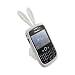 Bunny Cover Case for BlackBerry Curve 8520 8530 / Curve 3G 9300 9330, White