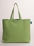 Rodeo Drive Eco Shopping Bag - Clean Green - 100% Post-consumer Recycled Plastic Bottle Bag - Made in USA