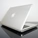 Electronics : NEW DESIGN TopCase CLEAR Rubberized Crystal See Thru Satin Hard Case Cover for NEW Macbook Pro 13-inch 13" (A1278/with or without Thunderbolt) with TopCase Mouse Pad