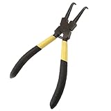 uxcell　ベントノーズプライヤー　内曲カリパス　サークリップ　メタル　ベント　ハードウェア　1個