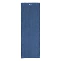 Gaiam Dark Blue Thirsty Yoga Towel - Blue
