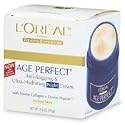 L'Oreal Skin Expertise Night Creme Age Perfect for Mature skin Anti-Sagging And Anti-Age Spot Hydrating Moisturizer Cream with Soy Seed Proteins, 2.5 Ounce Jar