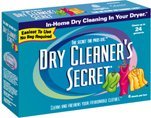 Dry Cleaner's Secret In-Home Home Dry Cleaning, 6 Sheets, (Cleans 24 Garments)