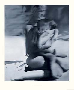 ポスター ゲルハルト リヒター Woman with Child 1995