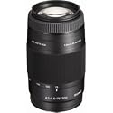 Sony 75-300mm f/4.5-5.6 Compact Super Telephoto Zoom Lens for Sony Alpha Digital SLR Camera