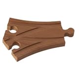 Wooden Train Track 3-in Curved Switch Adapter Fits Thomas Train Track