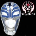 WWE Rey Mysterio Kids Size Replica SILVER Mask