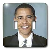 History - Obama Barack - Light Switch Covers - double toggle switch