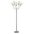 5 Head Floor Lamp w/CFL Bulbs