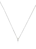 DIAMANTINI Conjunto de cadena y colgante Mon Diamant PM oro blanco 18 ct