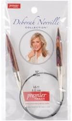 Bulk Buy: Deborah Norville (3-Pack) Fixed Circular Knitting Needles 16' Size 11/8mm DNN81-13