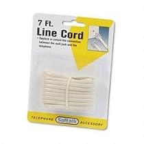 Modular Telephone Extension Cord, 7 Foot SOF48106