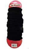 LADIES LEG WARMERS PLAIN BLACK