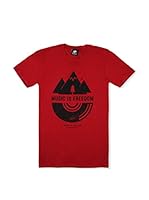 Seventy Seven Camiseta Manga Corta Freedom (Rojo)