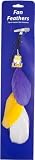 LSU Tigers Fan Feather Hair Clip