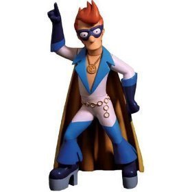 312ju97RJuL Futurama Toynami Series 4 Action Figure Fry as Captain Yesterday