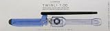 T3 Tourmaline 83110M Twirl! 1 inch Professional Ceramic Ionic Marcel Curling Iron with a Twist Made with Genuine Tourmaline Crystals