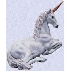 Resting Unicorn statue home garden decor sculpture New