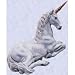Resting Unicorn statue home garden decor sculpture New