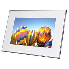 Sony DPF-V1000 Digitaler Bilderrahmen (25,4 cm (10 Zoll) Display, 1 GB interner Speicher, Steckplatz f�r MS, SD, CF, xD) schwarz-chrom mit Fernbedienung