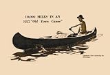 10 000 Miles In An 1922 12x18 Giclee on canvas