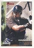 Derrick Gibson, Colorado Rockies Autographed Card