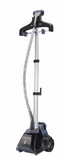 Rowenta IS6200 Compact Valet Full Size Garment Steamer with Foot Operated On-Off Switch 1500 Watt, Blue